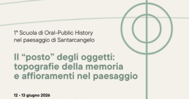 Il MET ospita la 1ª Scuola di Oral-Public History nel paesaggio di Santarcangelo