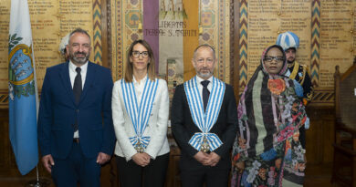 Presentate le credenziali dei rappresentanti di Belgio, Paesi Bassi, Giappone, Bulgaria e Mauritania