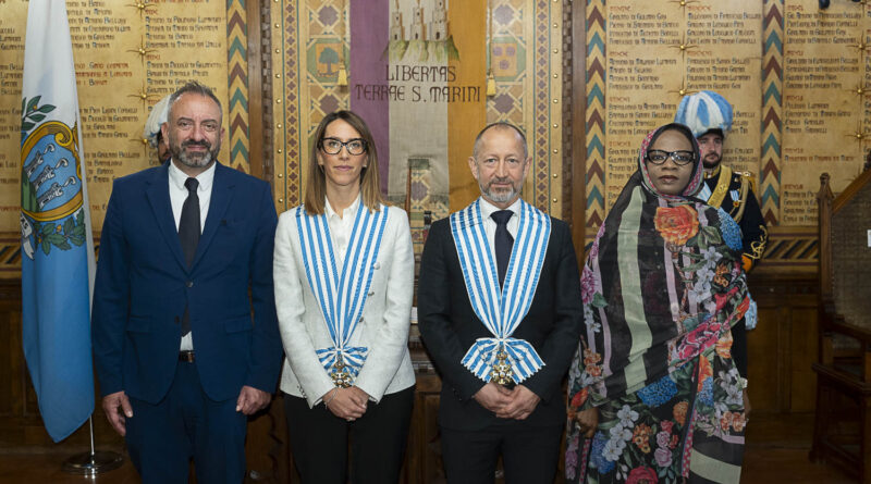 Presentate le credenziali dei rappresentanti di Belgio, Paesi Bassi, Giappone, Bulgaria e Mauritania
