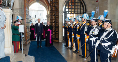 San Marino. Segreteria Esteri. Presentazione Lettere Credenziali del Nunzio Apostolico