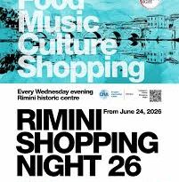 Rimini Shopping Night 2026, torna il mercoledì sera del centro storico