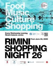 Rimini Shopping Night 2026, torna il mercoledì sera del centro storico