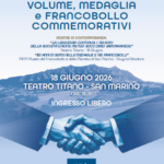 San Marino. In occasione dei suoi 150 anni, la SUMS presenta il volume, una medaglia e il francobollo commemorativi