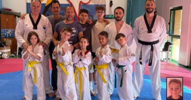 Taekwondo. Seconda sessione di esami per le cinture colorate 2026
