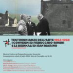 Testimonianze dell’arte 1963-1968. I Convegni di Verucchio-Rimini e le Biennali di San Marino