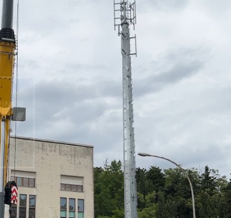 San Marino. Ecco la nuova antenna al Kursaal