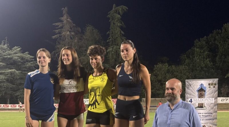 Atletica leggera: argento e bronzo al Memorial Goldoni Benetti
