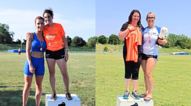 Atletica leggera, tre podi per le fortissime master della San Marino Athletics Academy