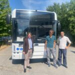 Il primo bus elettrico per il trasporto pubblico arriva sulle strade del Titano