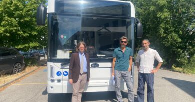 Il primo bus elettrico per il trasporto pubblico arriva sulle strade del Titano