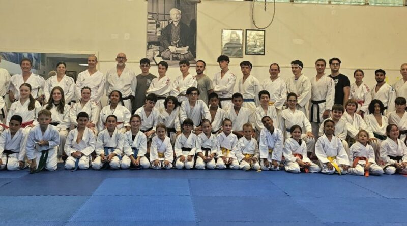 Esami e passaggi di cinture per il San Marino Shotokan Club Karate