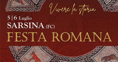 Un viaggio nel cuore dell’antica Sarsina: “Festa romana” con la Legio VI ferrata, spettacoli di fuoco e di fiamme, cibi e vini aromatizzati come 2000 anni fa
