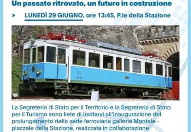San Marino. Riparte il trenino biancazzurro e con lui riparte un pezzo della storia sammarinese