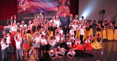 San Marino. L’Auditorium Little Tony di Serravalle tempio della danza sportiva grazie all’associazione “MOVE DANCE”