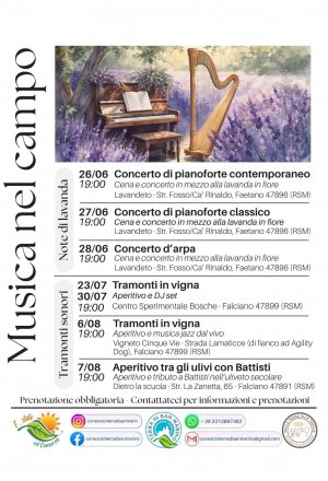 Musica nel campo – E…state col Consorzio Terra di San Marino