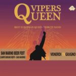 San Marino. Vipers Best European Queen Tribute Band – San Marino Beer Fest, al Campo Bruno Reffi