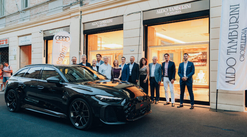 Grande successo a Rimini per il lancio di Nuova Audi RS 5: Reggini e Gioielleria Aldo Tamburini insieme per una serata all’insegna dell’eccellenza