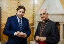 San Marino. Il SDS Pedini incontra Mons. Fisichella e firma un Protocollo di intesa con l’Associazione Nazionale Città dei Presepi