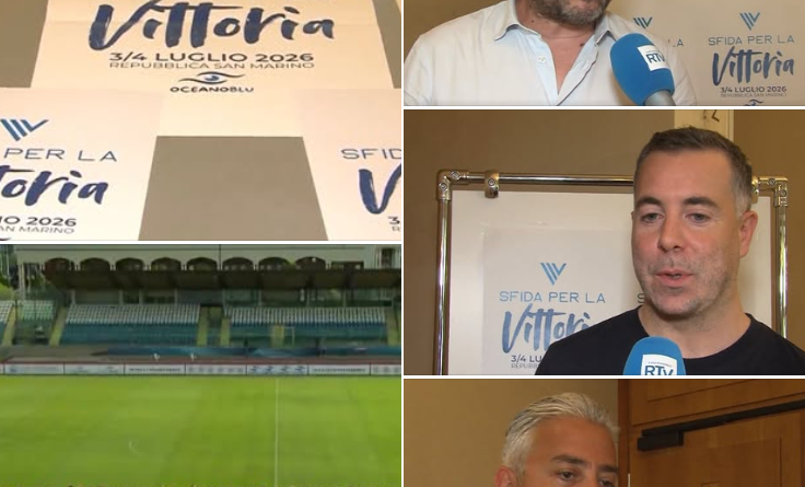 La solidarietà sul campo sportivo e la scienza a Palazzo Graziani: San Marino lancia la seconda “Sfida per la vittoria”