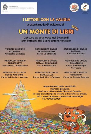 San Marino. Un Monte di Libri 2026, i prossimi appuntamenti
