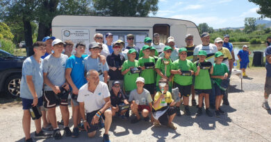 Al via il Campionato Regionale Juniores di pesca, Pondini Ceccoli e Clementi sul podio