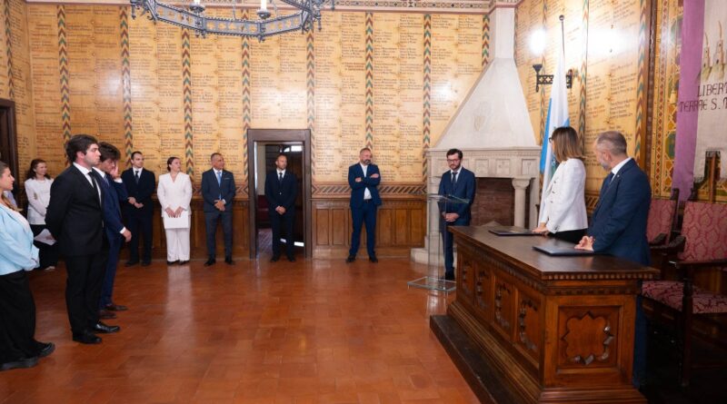 Sammarinesi all’estero, i giovani dei Soggiorni Culturali accolti dai Capitani Reggenti