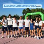 Delegazione giovanile dell’Atletica Sammarinese ai Campionati Balcanici Under 18
