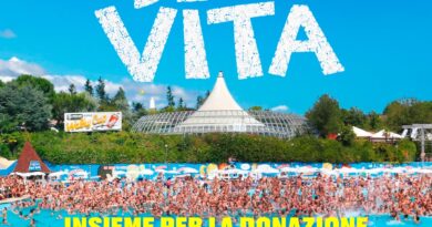 All’Aquafan di Riccione domenica 19 Luglio “La catena della vita” con AIDO