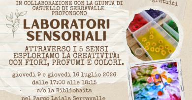 Laboratori creativi per bambini, al via presso la Bibliobaita di Serravalle