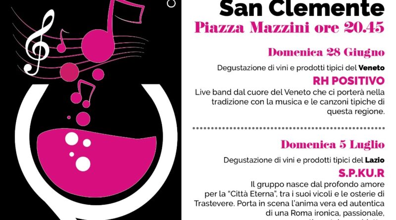 A San Clemente si CONCLUDE l’edizione numero 26 di “Note di Vino”