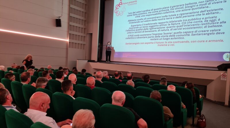Presentata la proposta di Pug di Santarcangelo: aperta la fase delle osservazioni