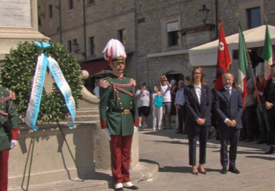 San Marino. La Reggenza e le istituzioni protagonisti della cerimonia in occasione del 28 luglio