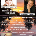 Sorsi con versi al tramonto. A Montelicciano con Sara Jane Ghiotti, Fabrizio Raggin e Simone Migani
