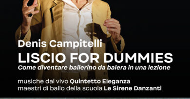 San Marino. Sold out per “Liscio for Dummies” di e con Denis Campitelli