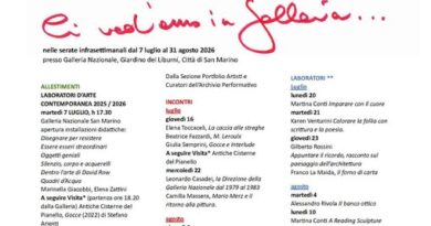 San Marino. In occasione dell’anniversario Unesco, la Galleria di arte moderna invita adulti, bambini e studenti ad una visita speciale