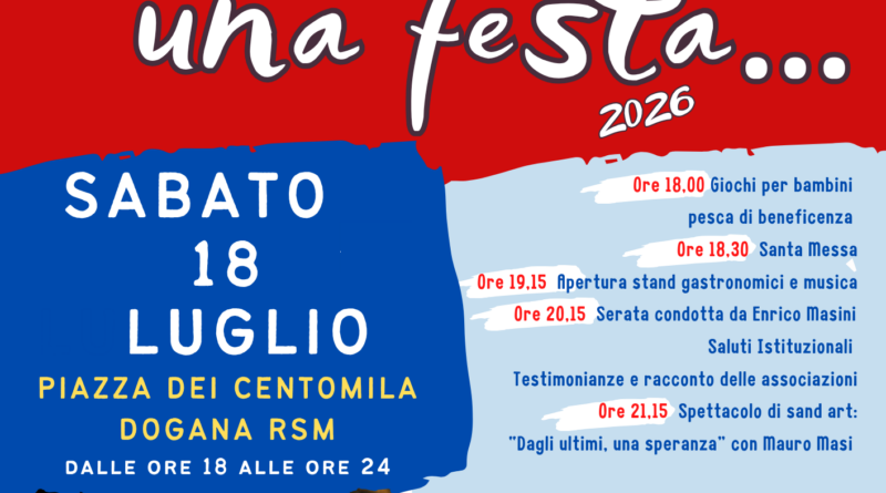 A Dogana, un’occasione di incontro per tutte le famiglie con la festa della vita