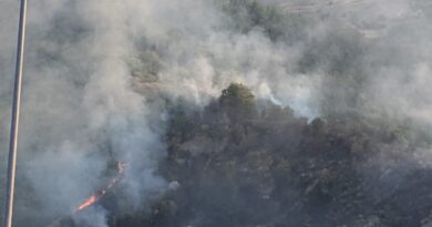 Un rogo di vaste proporzioni ai confini di San Marino. Decisivo l’intervento dei servizi sammarinesi. Le Segreterie Interni e Territorio ringraziano