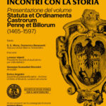 Incontri con la storia: Statuta et Ordinamenta Castrorum Pennę et Billorum. La presentazione a Pennabilli