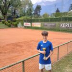 Matteo Rosti in evidenza nel torneo Tennis Europe Under 14 di Koper, in Slovenia