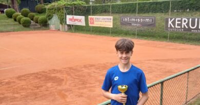 Matteo Rosti in evidenza nel torneo Tennis Europe Under 14 di Koper, in Slovenia