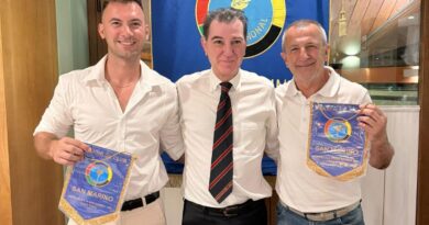Il pilota Thomas Marini e Paolo Michelotti ospiti del Panathlon club di San Marino