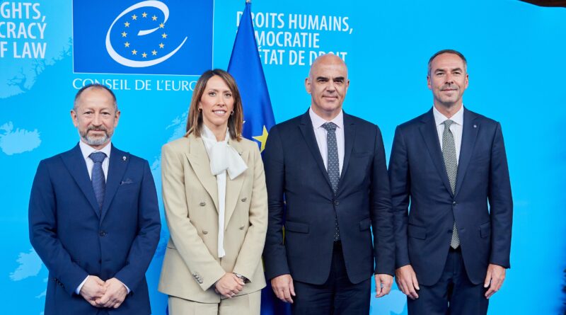 I Reggenti a Strasburgo intervengono al Comitato dei Delegati del Consiglio d’Europa