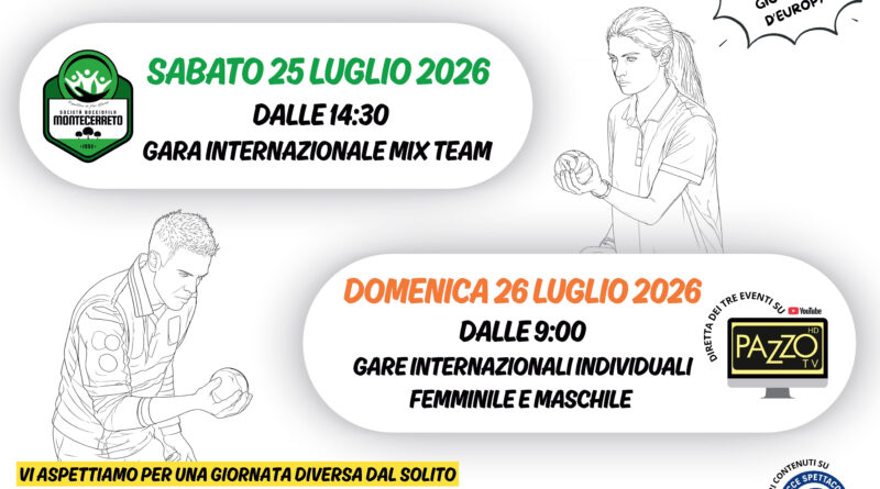 Al via il 1° Trofeo Internazionale Montecerreto: oltre 250 atleti a Borgo Maggiore