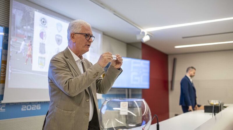 Calendari: con i sorteggi di questa sera parte la stagione 2026-27