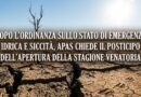 Emergenza idrica e siccità, APAS chiede di rinviare l’apertura della caccia