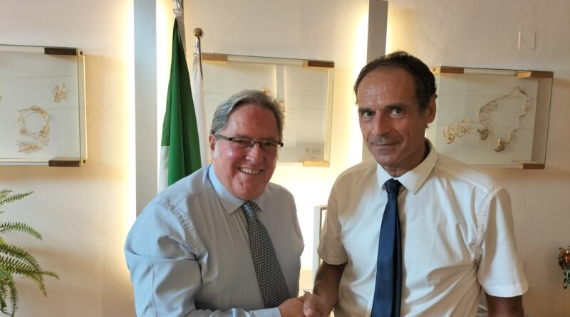 Il Presidente del Comites Alessandro Amadei incontra l’Ambasciatore d’Italia a San Marino Fabrizio Colaceci