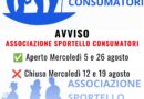 Pausa di Ferragosto per lo Sportello Consumatori: stop alle consulenze legali