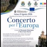 San Marino. Concerto per l’Europa, nella Cava dei Balestrieri