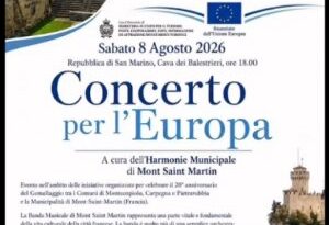 San Marino. Concerto per l’Europa, nella Cava dei Balestrieri
