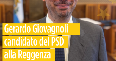 San Marino. Gerardo Giovagnoli candidato dal PSD alla prossima Reggenza